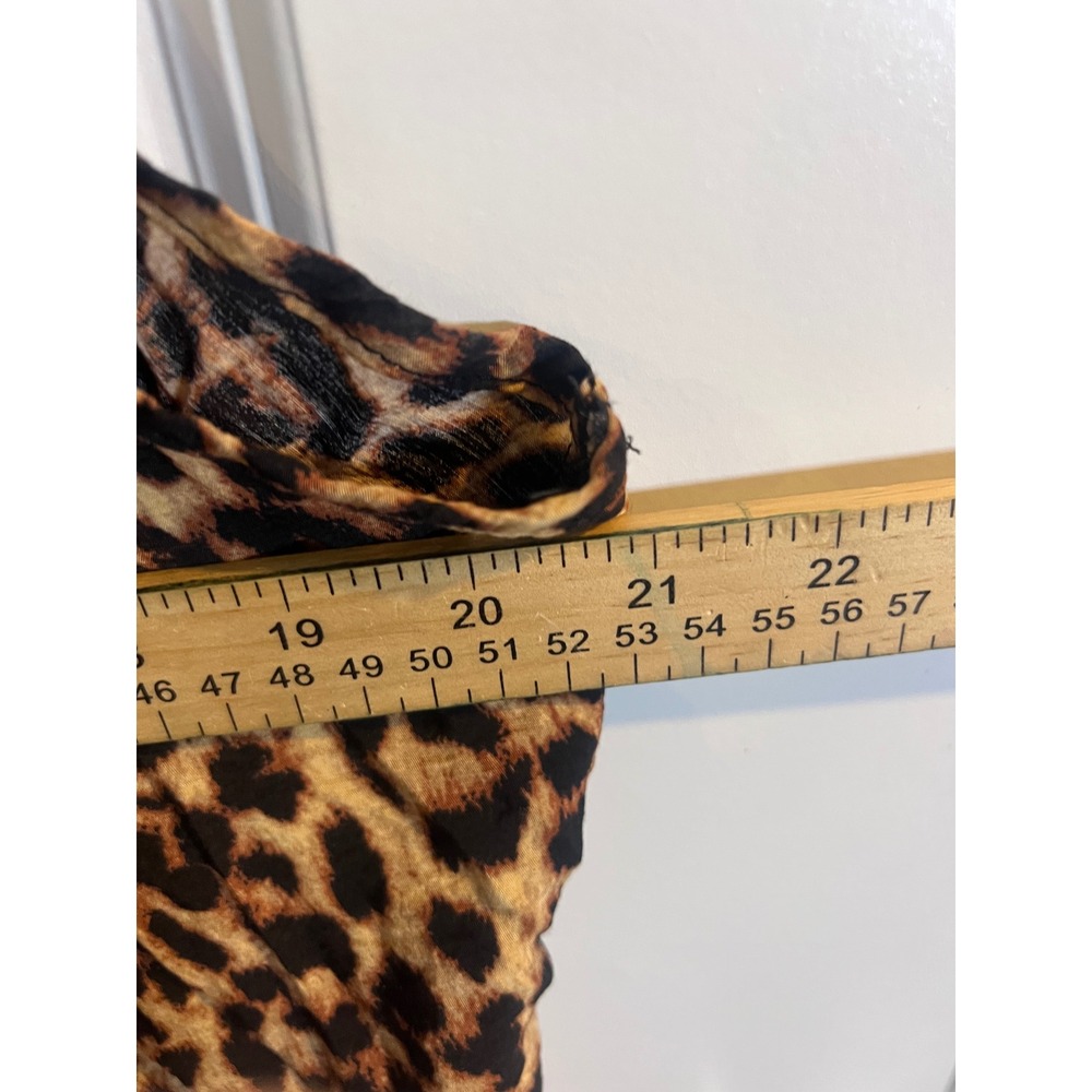 Torrid Womens Tank Top Leopard Print Brown Size 2 - Picture 5 of 7